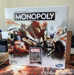 Hasbro Gaming Monopoly Marvel 80 Years Board Game Marvel Theme 2+ Players 8+