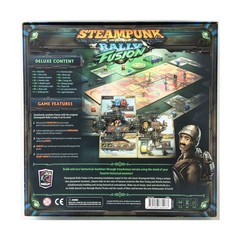 Roxley Games Steampunk Rally – Fusion (Deluxe Edition) w/Promo Pack! EX/NM
