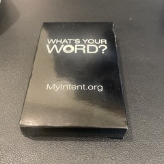 What’s Your Word? 33 Meaningful Question Cards My Intent Self Help New