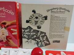 Vintage 1981 Strawberry Shortcake Berry-Go-Round Color Matching Carousel Game…