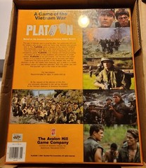 NEW 1986 Avalon Hill Nam PLATOON Vietnam War Military Strategy Board Game