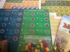 Age of Mythology The Board Game by Eagle Games 2003 Edition 100% Complete