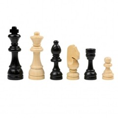 Chess Backgammon Checkers Set – Field 50mm – With Carry Handle