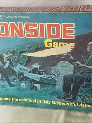 1967 IDEAL NBC IRONSIDE Board Game Based on TV Show Raymond Burr Rare