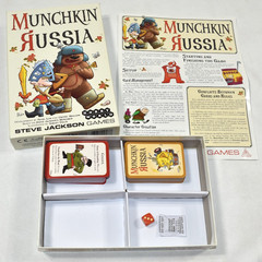 Munchkin Russia by Steve Jackson Games Rare Out of Print COMPLETE 2021 VGUC