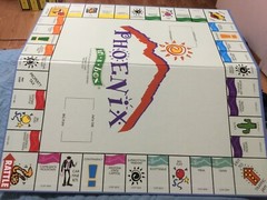 PHOENIX-IN-A-BOX PROPERTY, MONOPOLY LIKE GAME,COMPLETE/SCOTTSDALE,MESA;FREE P&H