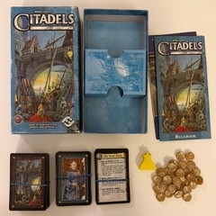 Bruno Faidutti Citadels Card Game Includes The Dark City Expansion 100% Complete