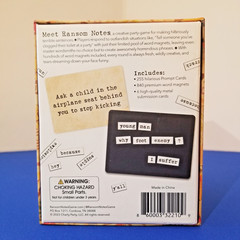 Ransom Notes Game Complete Charty Party 2023 Word Magnets Complete