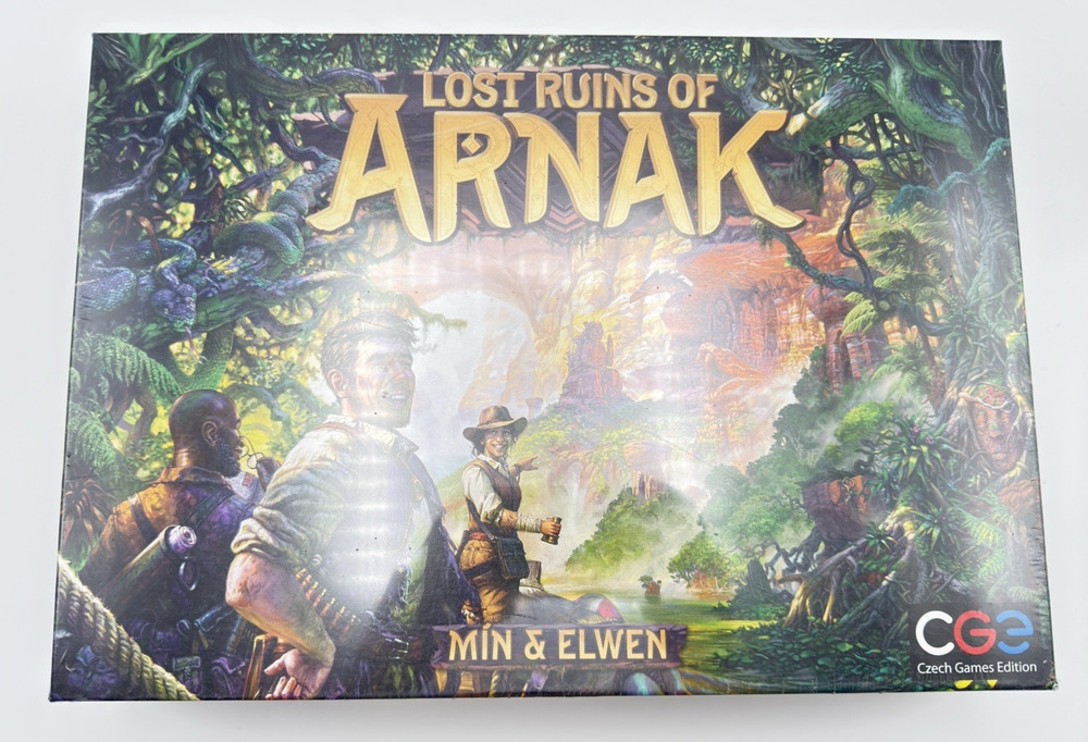 Lost Ruins of Arnak Board Game CGE Czech Games Edition New in Box; Ships free!