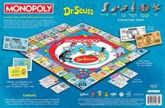 Dr. Seuss MONOPOLY® 8+ 2-6 PLAYERS 60+ MINUTES + FREE DVD