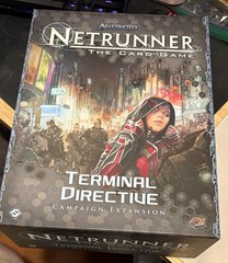 Netrunner the Card Game Terminal Directive Campaign Expansion