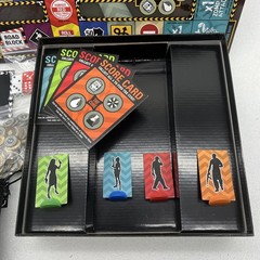 Zombie Road Trip Board Game, Post Apocalyptic Zombie Survival Game, By Aquarius