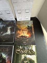 Tainted Grail Exploration Journal Bundle and Conan Heroes’ Book Set