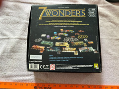 7 Wonders Board Game Repos Production 100% Complete See Description