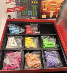 Lot of 2 Mattel Bloxels Board Video Games Basic and Star Wars.