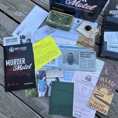 Hunt A Killer Mystery – Murder at the Motel Immersive Murder Mystery Board Game