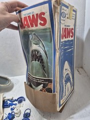 Vintage 1975 The Game Of Jaws Ideal With Box Missing Pieces Incomplete Set 1970s