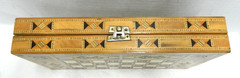 Compact folding travel size, Fine wood Chess / Backgammon Set