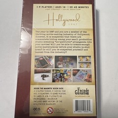 Hollywood 1947 Board Game by Facade Games – Brand New, Factory Sealed