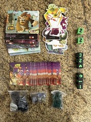 King of Tokyo Board Game COMPLETE Iello 2015 GigaMonster Richard Garfield