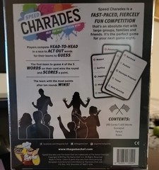 Speed Charades Fast-Paced Family Party Game Board BRAND NEW SEALED