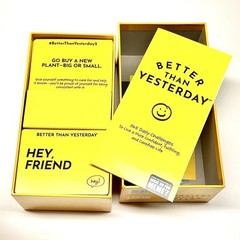 Better Than Yesterday Self Help 365 Daily Challenges Mindfulness Game Complete
