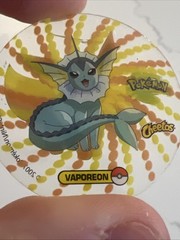 Rare Vtg Pokemon Eevee Vaporeon Crystal Tazos Taso Pogs Mexico Cheetos Doritos