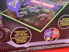 Full Throttle Monster Jam Table Tennis Ping Pong Set Table Tennis