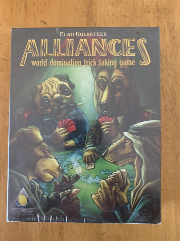 Alliances – World Domination Trick Taking Game by Elad Goldsteen – New Sealed