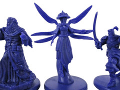 d&d DUNGEON OF THE MAD MAGE Board Game 5x VILLAIN Minis NEW!!