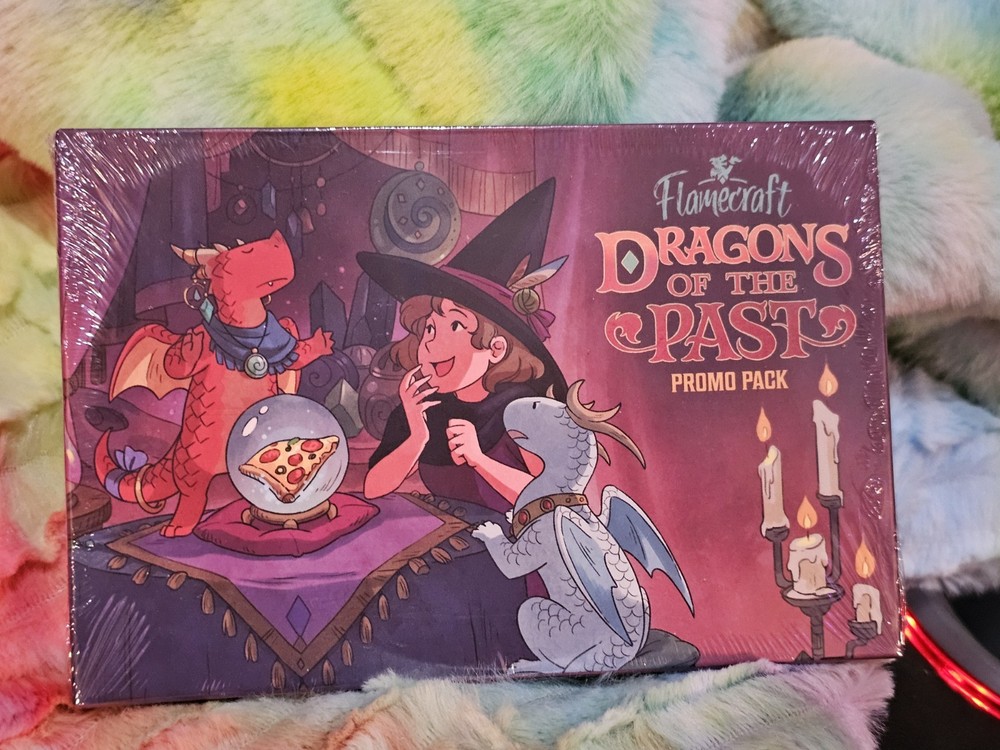 Flamecraft Dragons Of The Past Promo Pack Kickstarter New Sealed