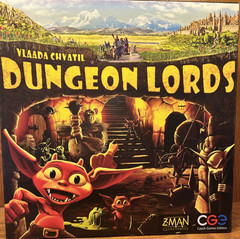 Dungeon Lords Board Game Czech Games Edition (Opened Box)