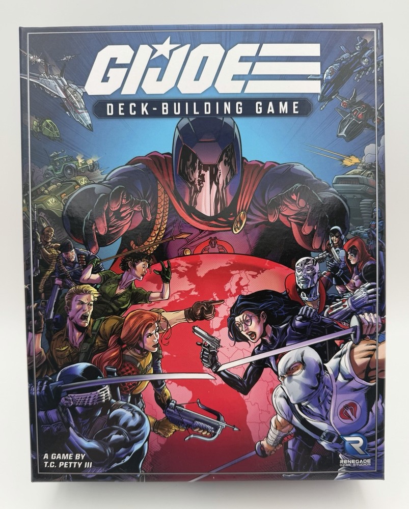 G.I. JOE Deck-Building Game Renegade Game Studios Base Game Complete