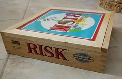 Risk Continental Nostalgia Game Series 2003 Parker Brothers Wooden Box Complete