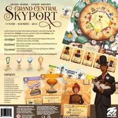 Grand Central Skyport – | Ages 14+, 2-4 Players, 30–60 Minutes