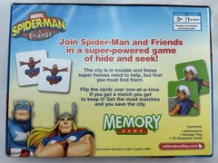 2007 Marvel Spider man and Friends Memory Game Complete Great Condition