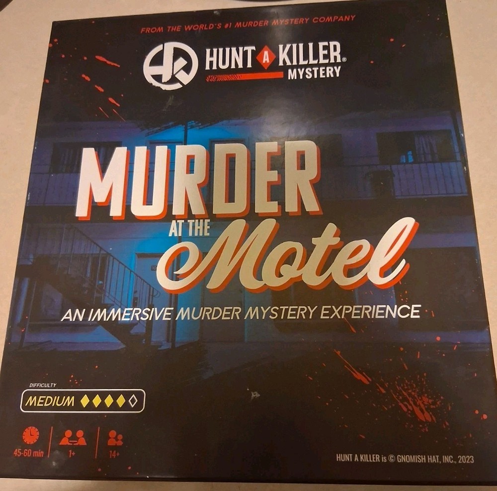 Murder at the Motel: By Hunt A Killer•Become an Investigator•Solve a Murder