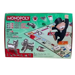 Hasbro Monopoly Board Game Hong Kong Edition Bilingual Flawed Read Description