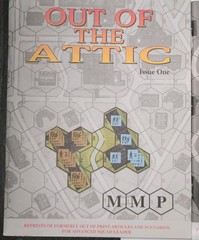Advanced Squad Leader MMP Games Out Of The Attic 1 And 2 Excellent Condition