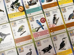 Wingspan – Fan Designed Bird Packs Display Box – 6 Packs [Board Game, 1-5 Player