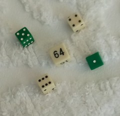 DICE CUPS, DICE AND DOUBLER FROM ITALY