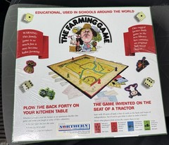 The Farming Game Harvest the Fun Board Game New Sealed 1996