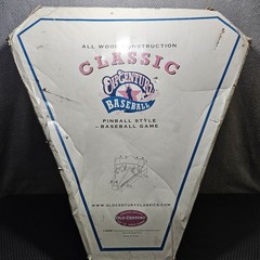 Old Century Baseball Pinball Game Wooden Tabletop Classic New In Box