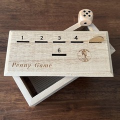 Penny Game – Fun Board Game Works with Coines, Get Rid of Coins to Win, Penny…