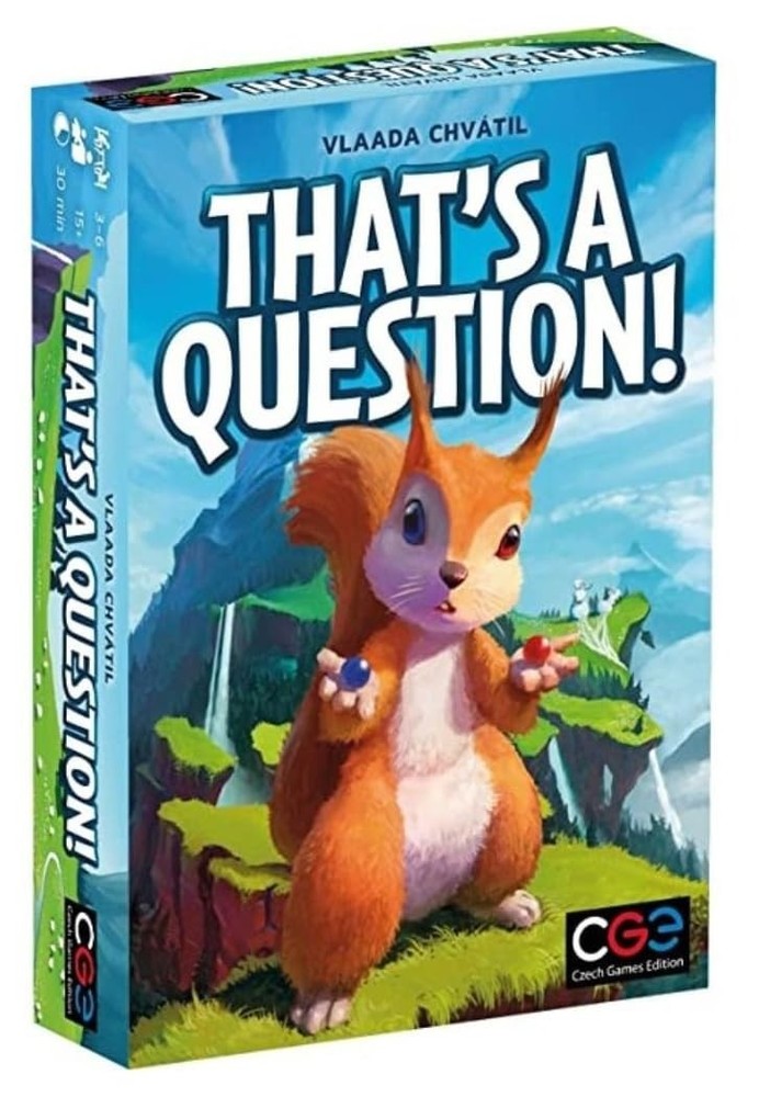 That’s a Question Board Game by, English, 15+ Years, 36 Players