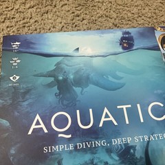 Aquatica Strategy Board Game by Arcane Wonders & Ivan Tuzovsky, New Open Box