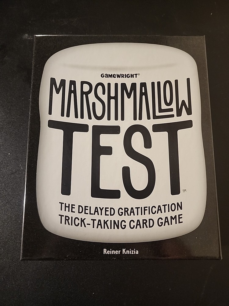 Marshmallow Test – Trick-Taking Card Game by Gamewright 100% Complete,