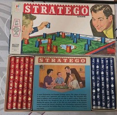 1961 Stratego Board Game by Milton Bradley Complete