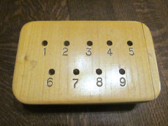 *Vintage Ka-NOO-Ga Wooden Game HAND MADE