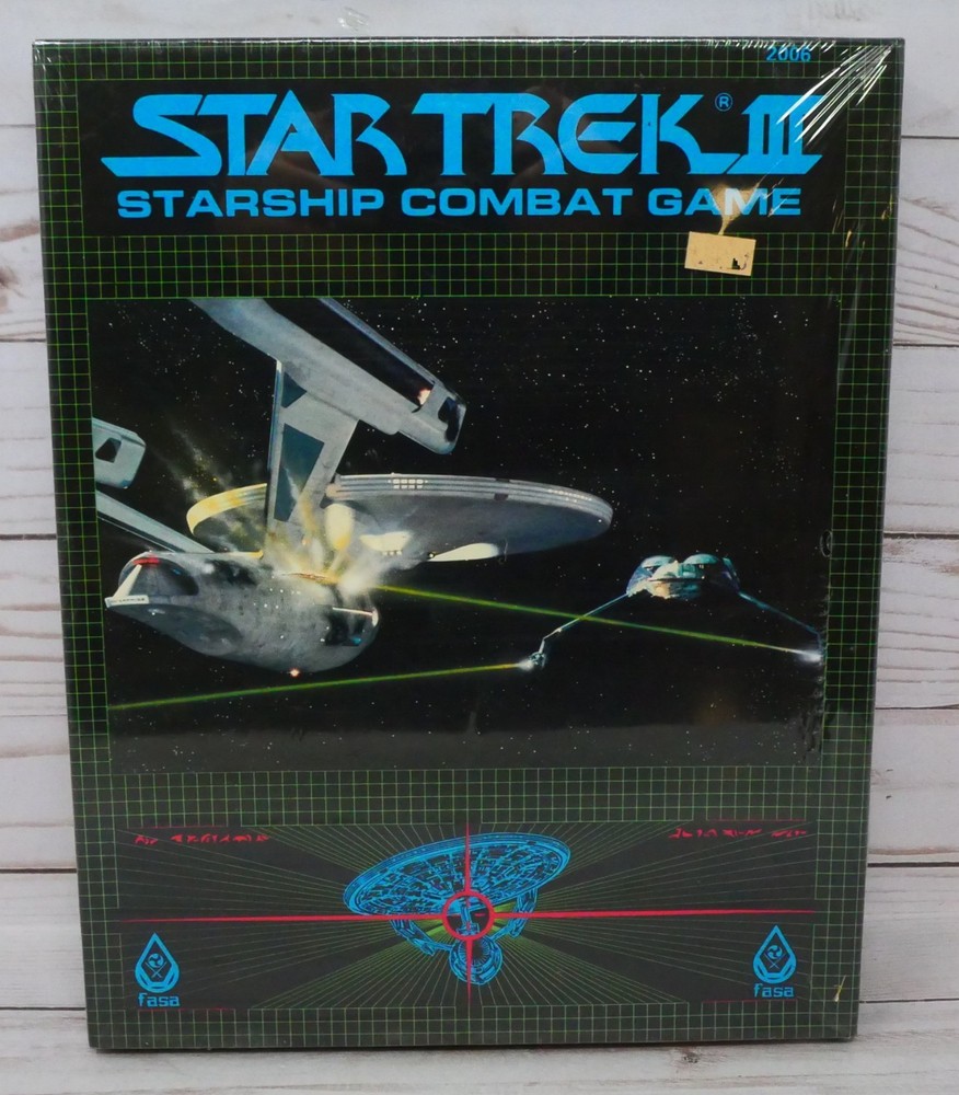 FASA, Star Trek III: Starship Combat Game, 1984 1st Edition, Sealed Game